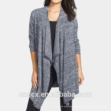 15STC6702 cardigan en bambou devant drapé